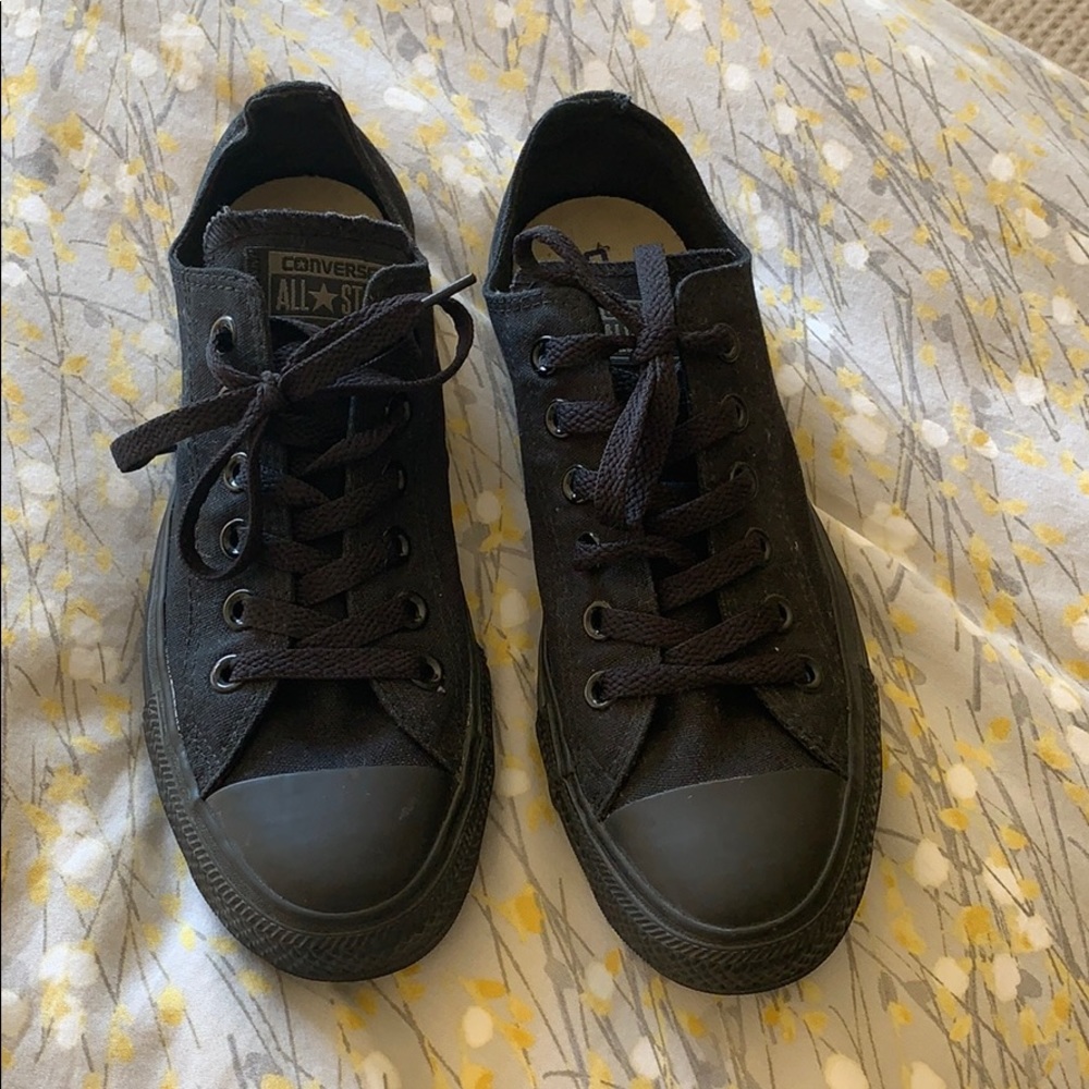 All black converse